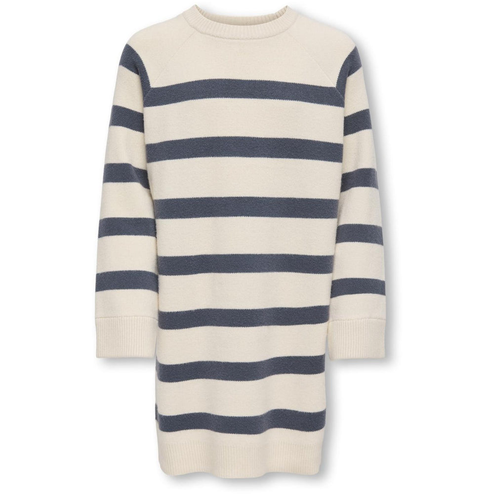Køb kids ONLY Birch Ombre Blue Kogkelly Life L/S O-Neck Kjole Knt