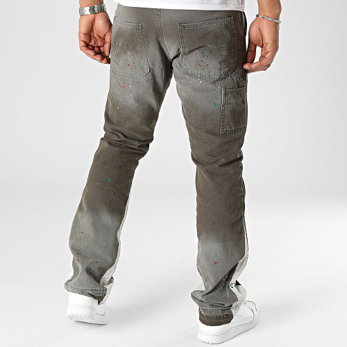 Jean Flare Gris