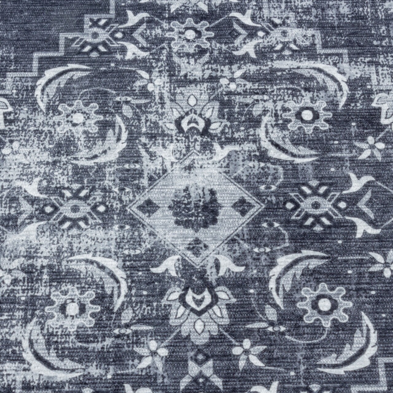 Antirutsch Vintage waschbarer teppich Wohnzimmerteppich Patchwork Mehrfarbig