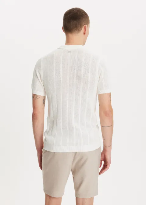 Johnny polo crochet off-white (CREME)