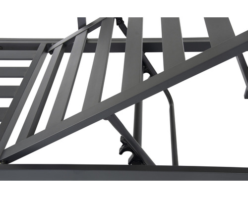 Loungeset tuinmeubelset 9-zits bestaande uit: driezitsbank, driezitsbank, tafel, bank, fauteuil, incl. kussens aluminium