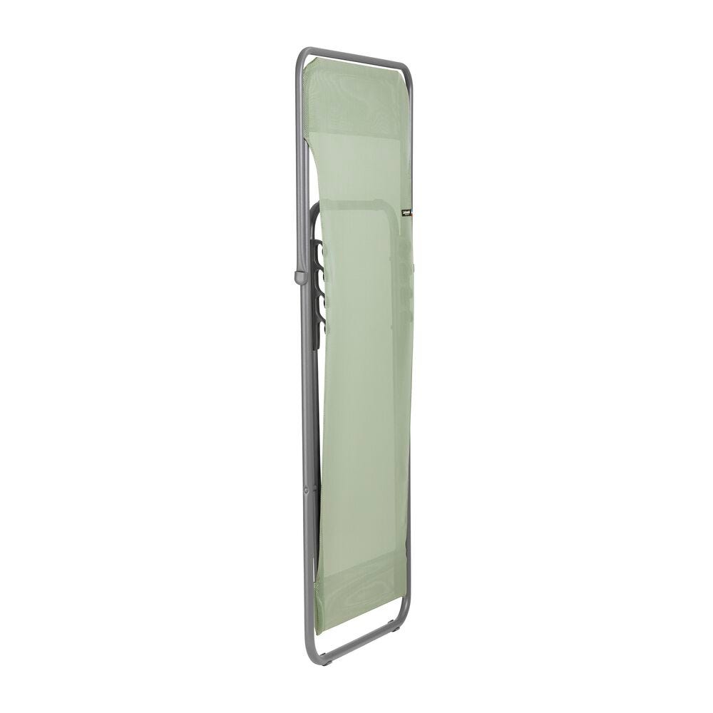 Mehrpositions-Klapp-Liegestuhl - Breite 52cm Transatube 2 Batyline® Iso Grün Moss