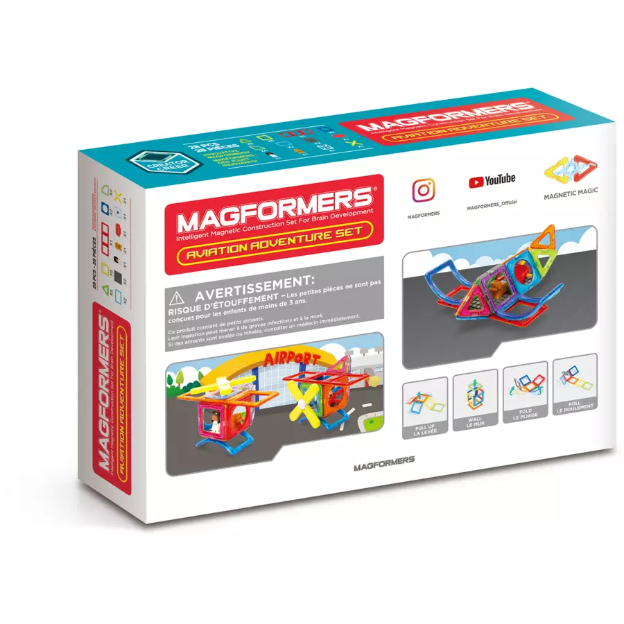 MAGFORMERS® Magformers Aviation Adventure Set