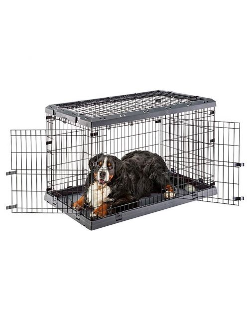 Ferplast Superior Hondenbench Grijs - Bench