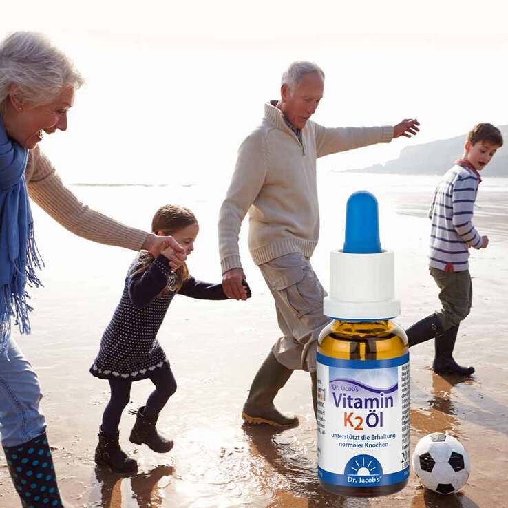 Vitamin K2 Öl Dr. Jacob`s Tropfen, 20 ml