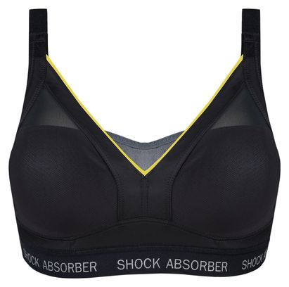 Soutien-Gorge Shock Absorber Active Shaped Support Noir