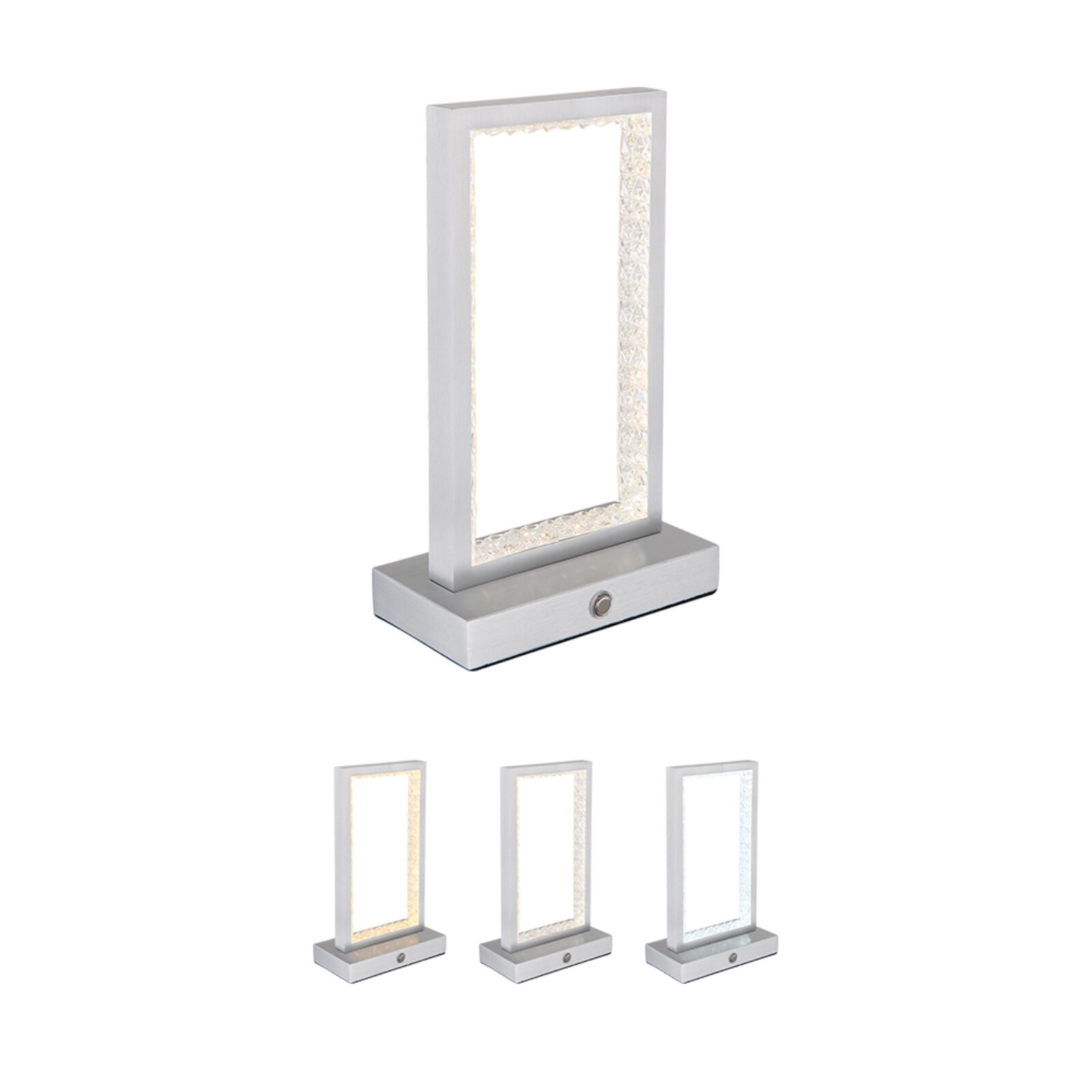 LED-Tischleuchte - Aluminium - 23 cm hoch