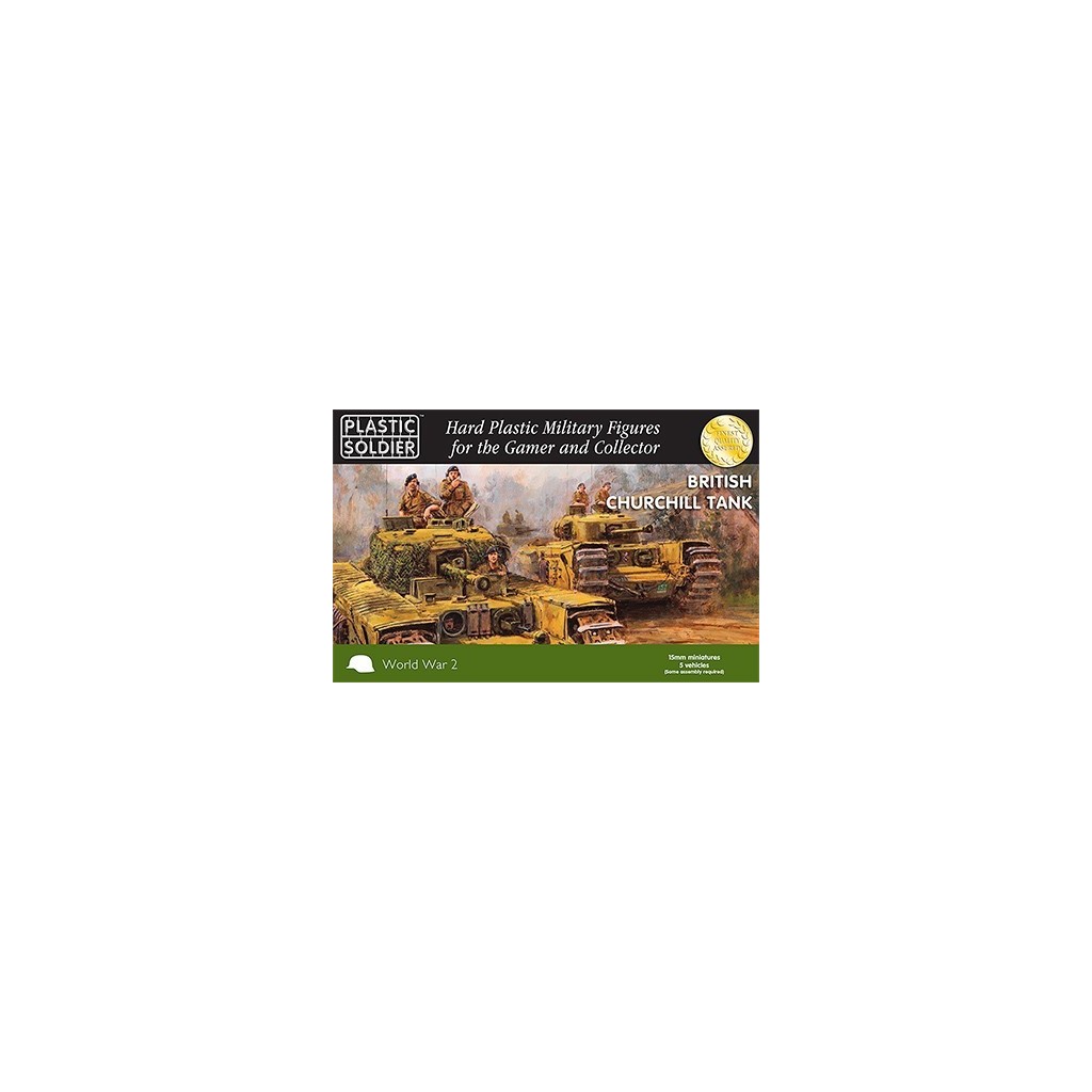 15mm WW2 British Churchill Tank