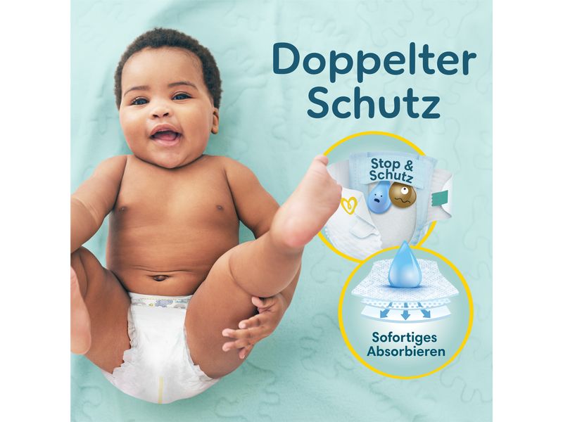 Pampers Windeln Premium Protection Mini Grösse 2 Monatsbox 4-8 kg, 240 Stück