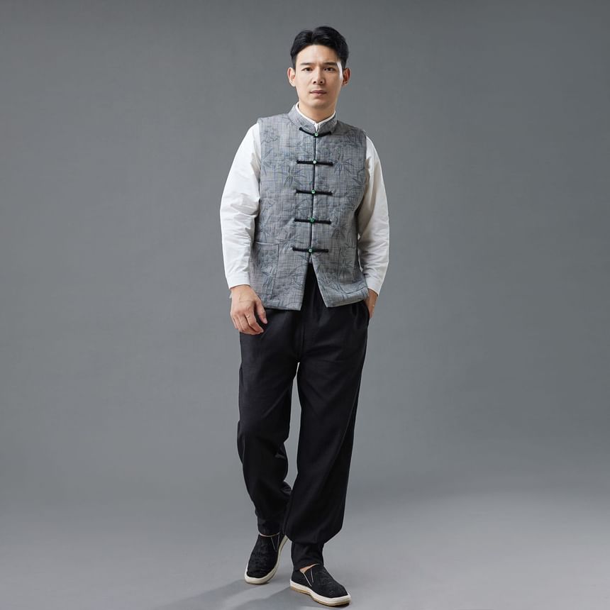 Sparrow Farm - Bloemen Kikker-Knopen Vest
