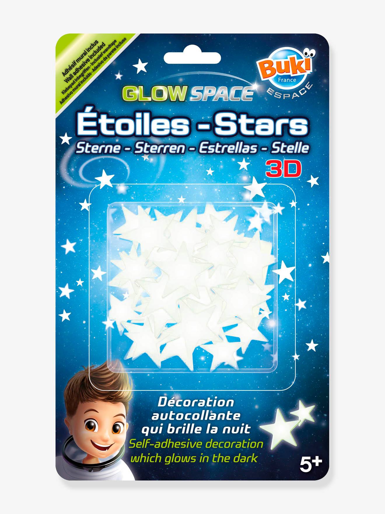 Adesivos BUKI 3D Estrela Brancos
