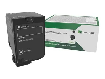 Lexmark - Højtydende - sort - original - tonerpatron LCCP, LRP - for Lexmark CX725de, CX725dhe, CX725dthe