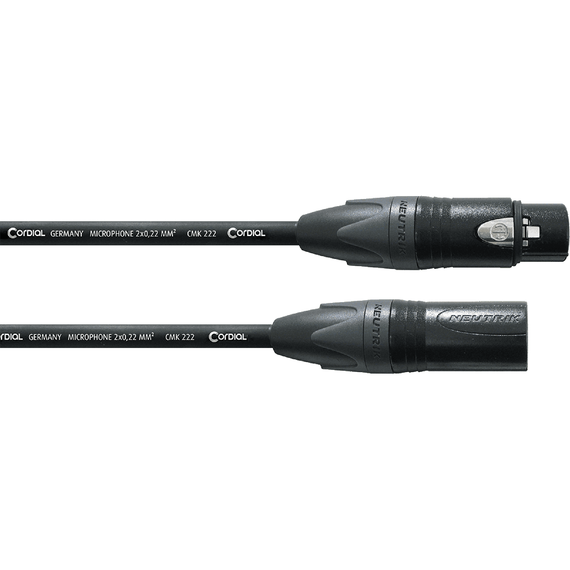 Cordial CPM20FM Peak XLR (male) / XLR (female) kabel 20 meter