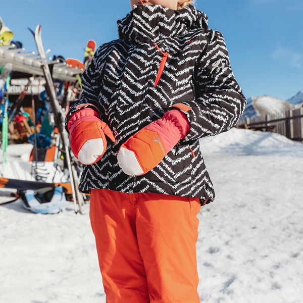 Mountain Peak kinder skiwanten roze