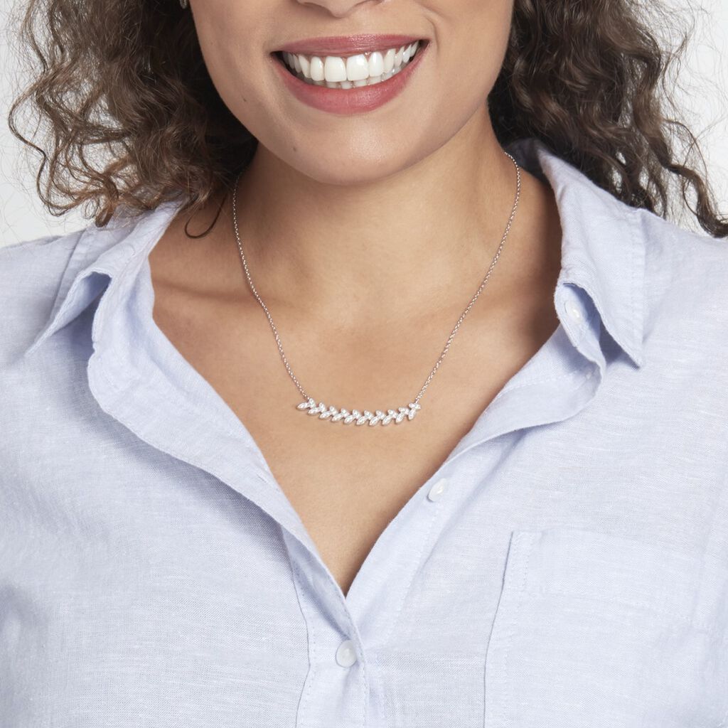 Collier Basceis Argent Oxyde