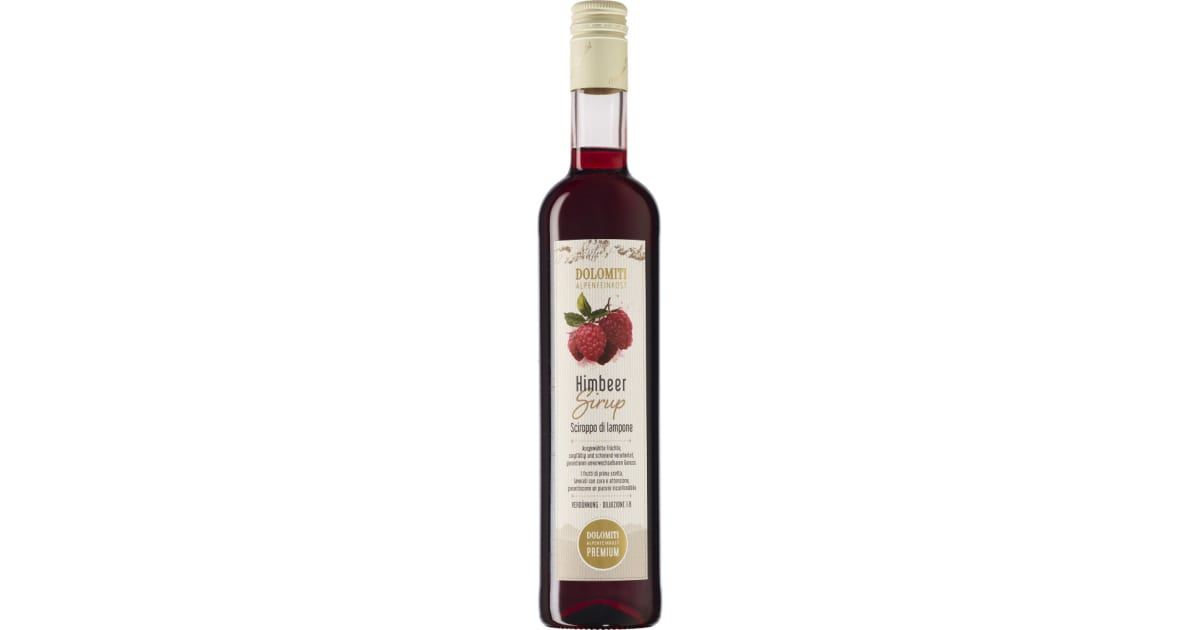 Dolomiti Sirup Himbeer 0,5 Liter (Einweg)