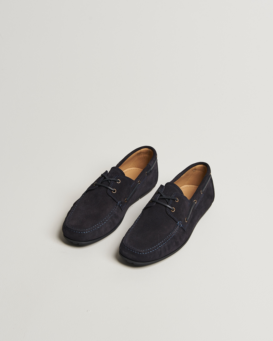 GANT Wilmon Suede Moccasin Marine