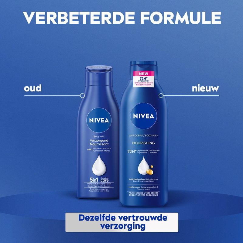 NIVEA Body Milk - Amandel Olie en Vitamine E - 250 ml