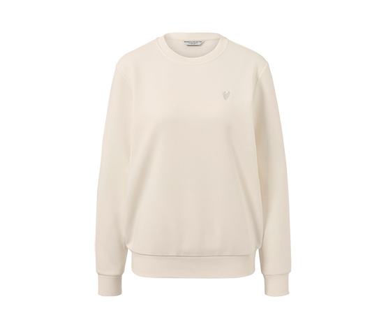 Sweatshirt mit Stickerei