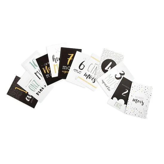 Set cartes 1ere année   Multicolore        de               Petit à petit