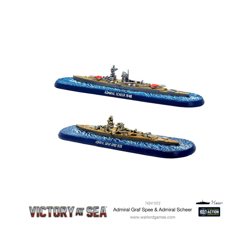 Victory at Sea - Admiral Graf Spee & Admiral Scheer