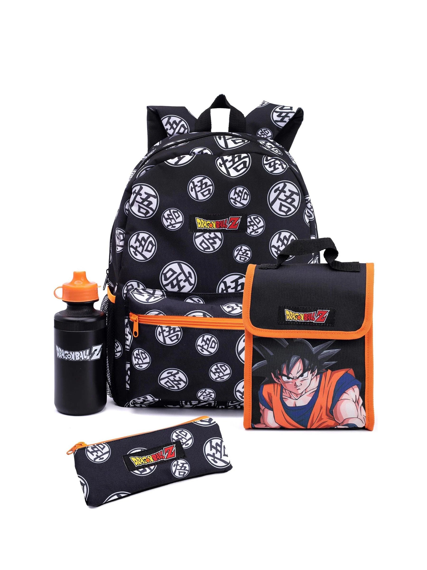 Vanilla Underground Dragon Ball Z Backpack Set 4 Piece