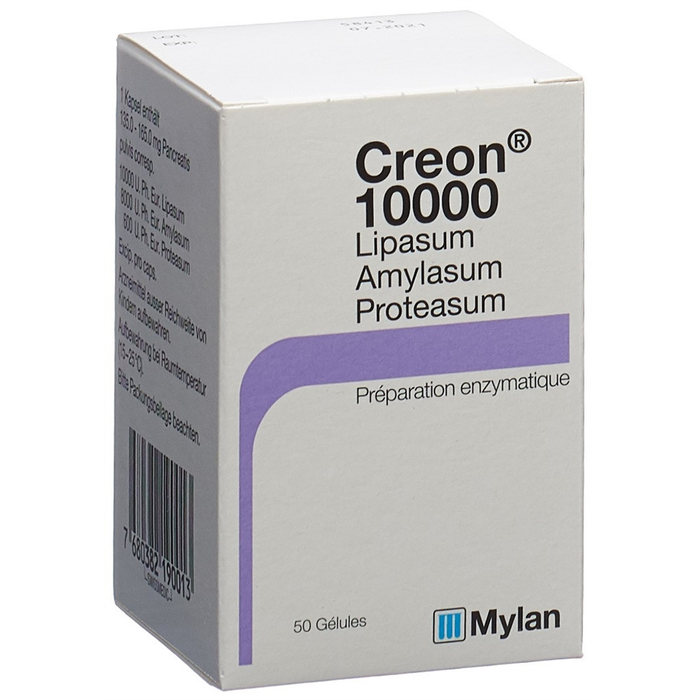CREON 10000<br>50 Stück, Dose, Hartkapsel