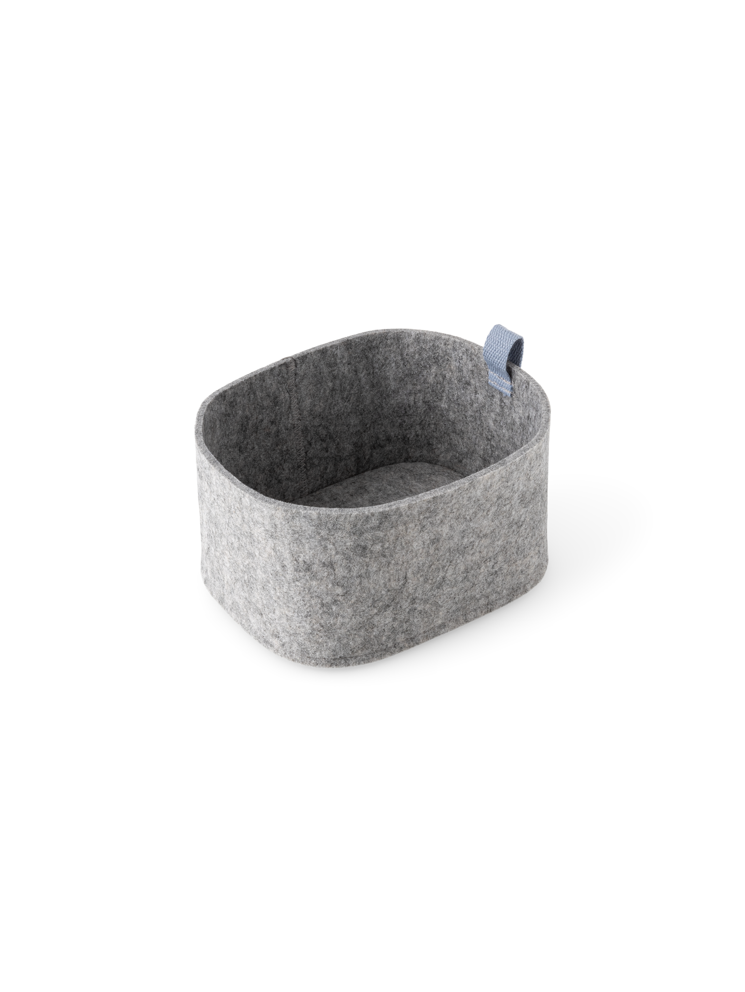 Filtkurv | 18 x 23,5 x 11 cm. | Grey