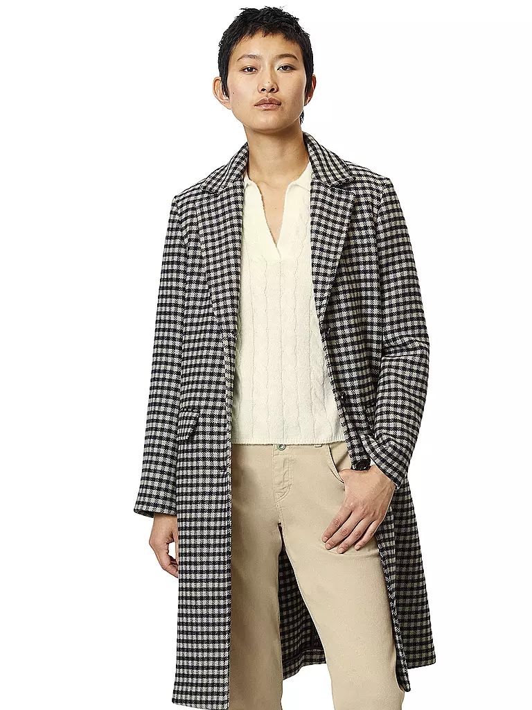MARC O'POLO Wollmantel braun