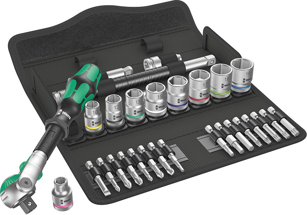 Wera 8100 SB 6 Zyklop Speed-Knarrensatz 3/8