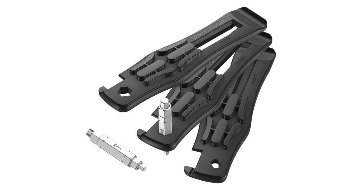 WeraBicycle Set 15, 5‑delig moersleutel  (Zwart)