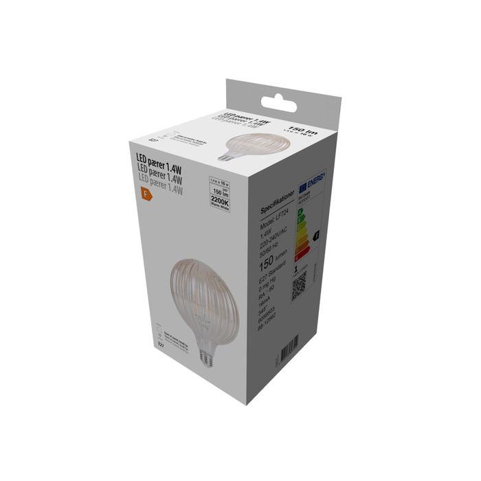 LED-pære Stripes Amber 1,4 W E27