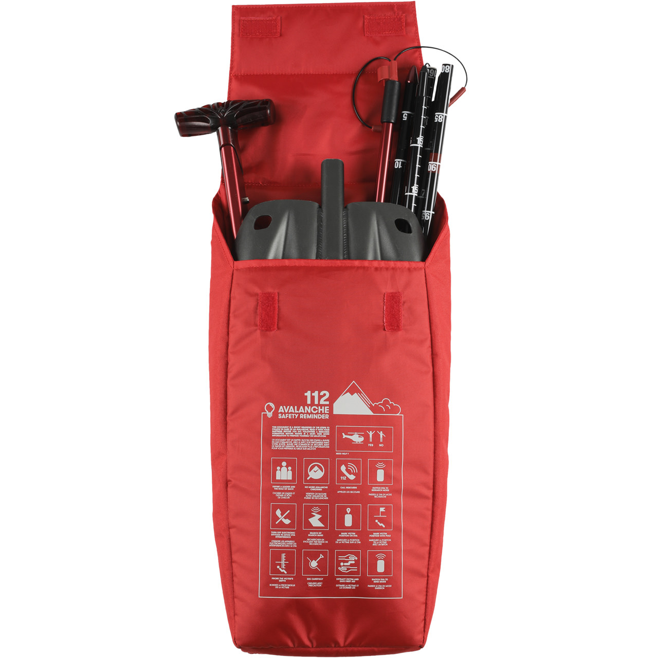 Millet Safety Pocket red | Zubehör | Freeskirucksäcke   Taschen | Freeski | XSPO