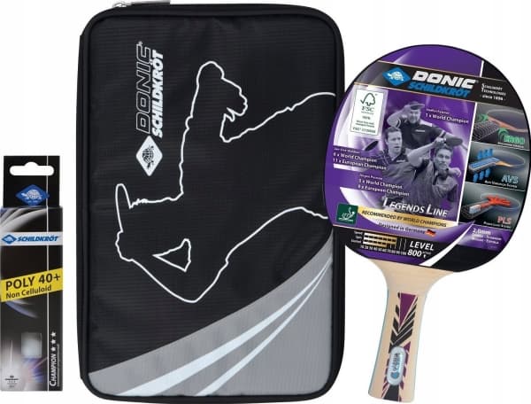 Blomsterpotter Bordtennisracket DONIC Legends 800 - 3in1