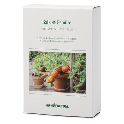 Saatgut Gemüse anbauen auf dem Balkon
