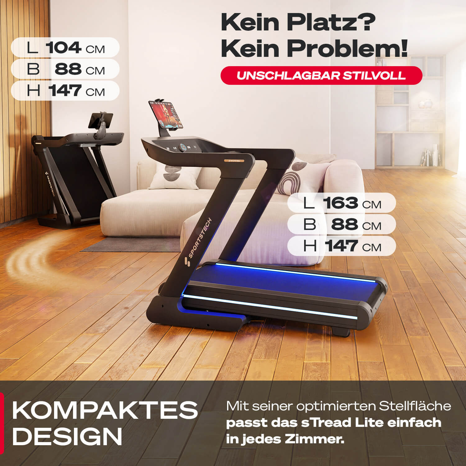 sTread Lite Profi-Laufband