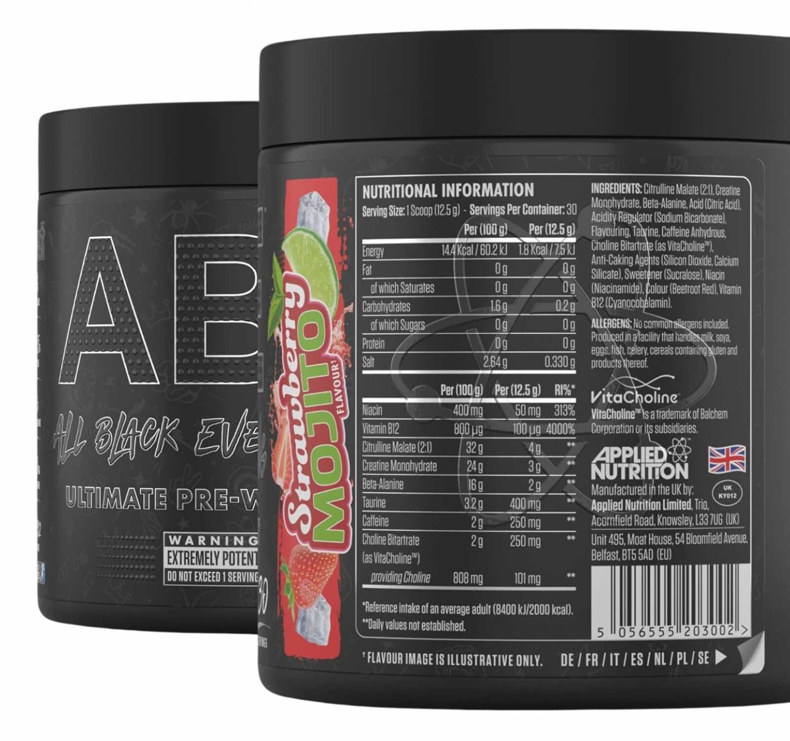Applied Nutrition ABE Ultimate pré-treino 375g