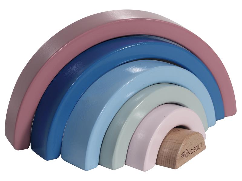 Kindsgut Stapelspielzeug Holz-Regenbogen Regenbogen Spielzeug aus hochwertigem Holz