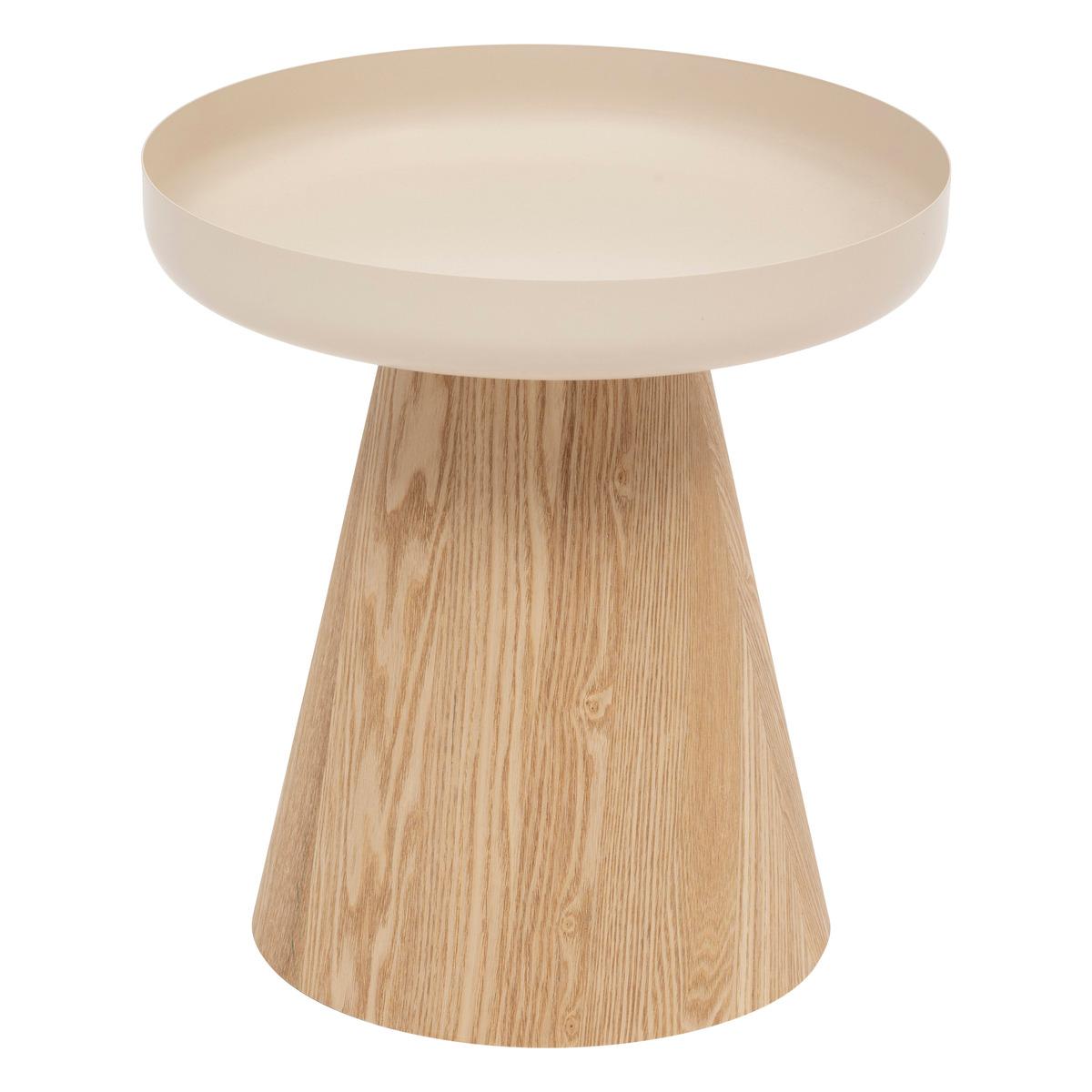 TABLE CAFE HERCYNA ARGILE D.40CM