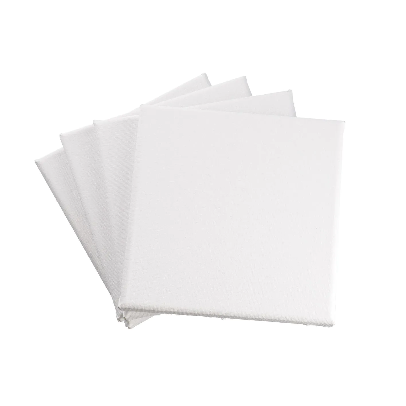 4er Set Leinwand 15x15 cm