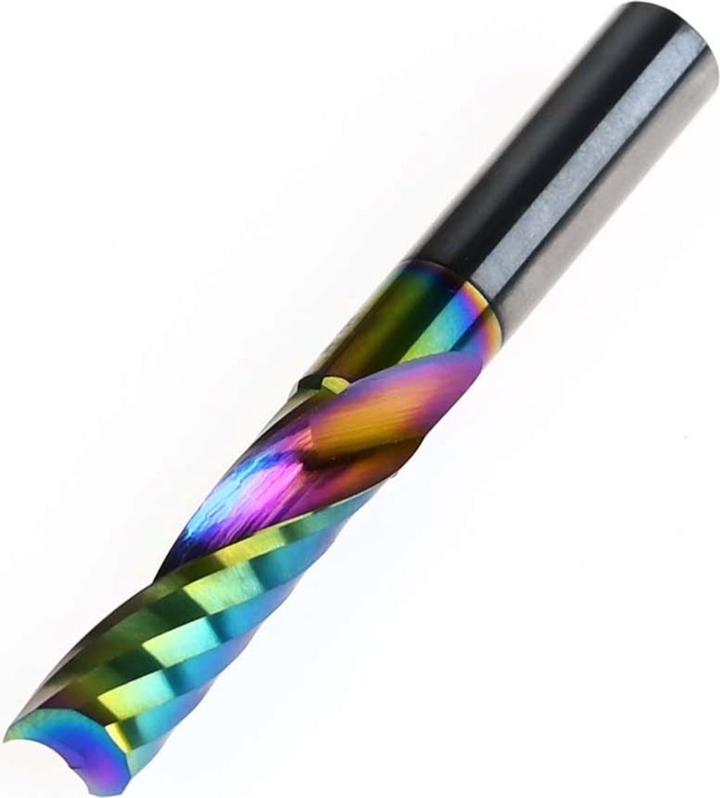 LDO Motors  Schaftfräser, 6 x 22 mm    Vierkantspitze für klare Schnitte & verringerte Schnittkraft