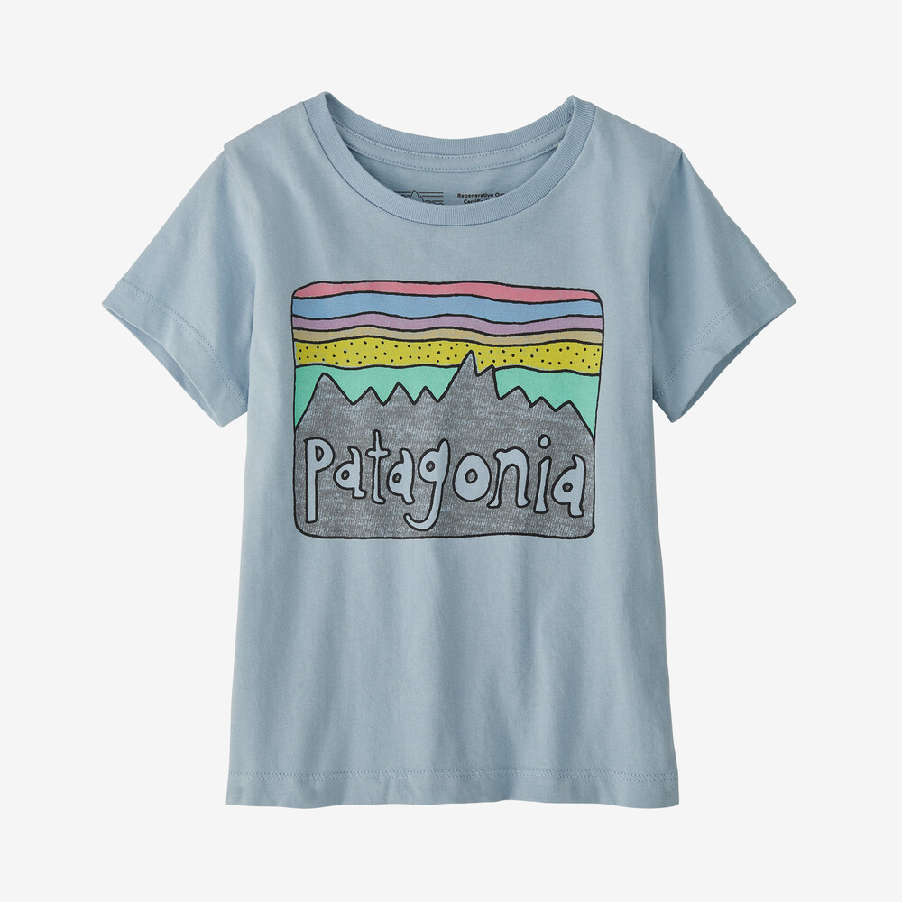 Baby Regeneratives Bio-Baumwoll-T-Shirt von Fitz Roy Skies