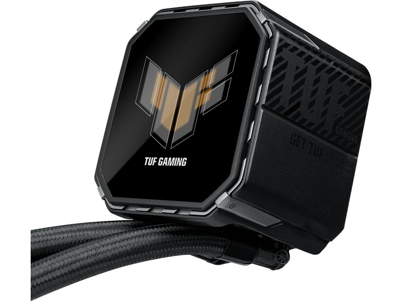 ASUS Wasserkühlung TUF GAMING LC III 360 ARGB LCD Moderne CPU-Kühlung mit RGB-Elementen und integrierter Statusanzeige
