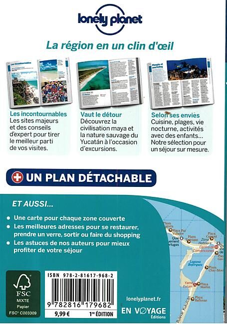 LONELY PLANET - CANCUN EN QUELQUES JOURS