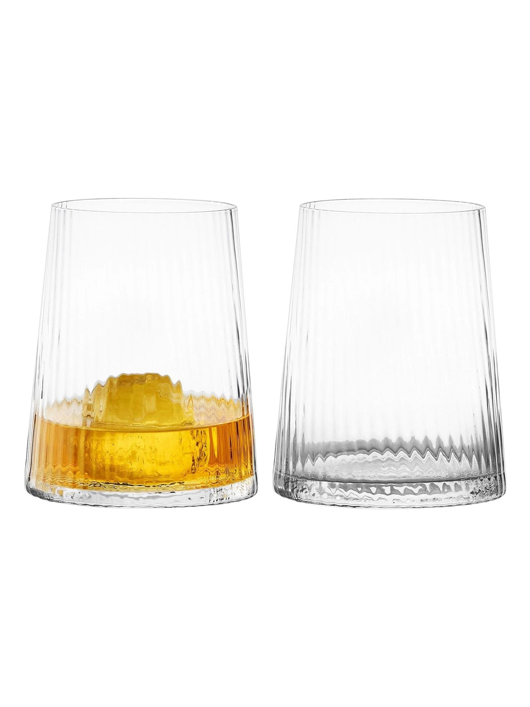 Anton Studio Designs Set of 2 Empire DOF Glasses Tumblers