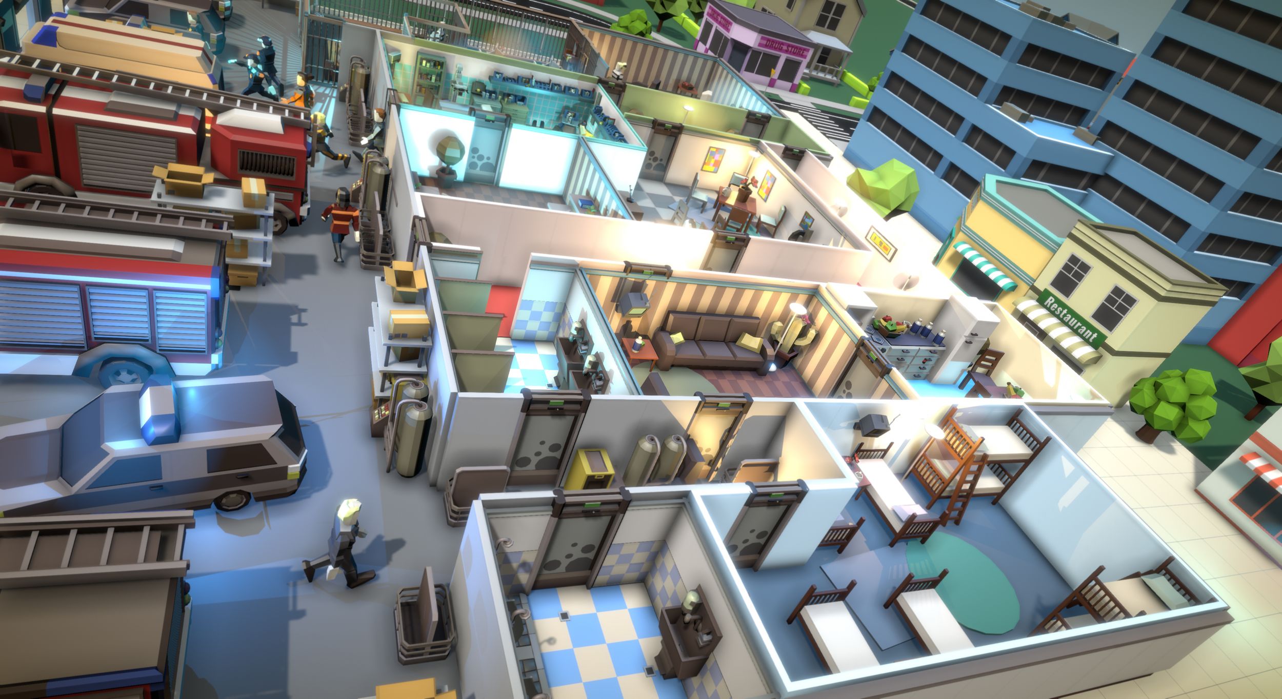 Der Blaulicht Tycoon - Rescue HQ