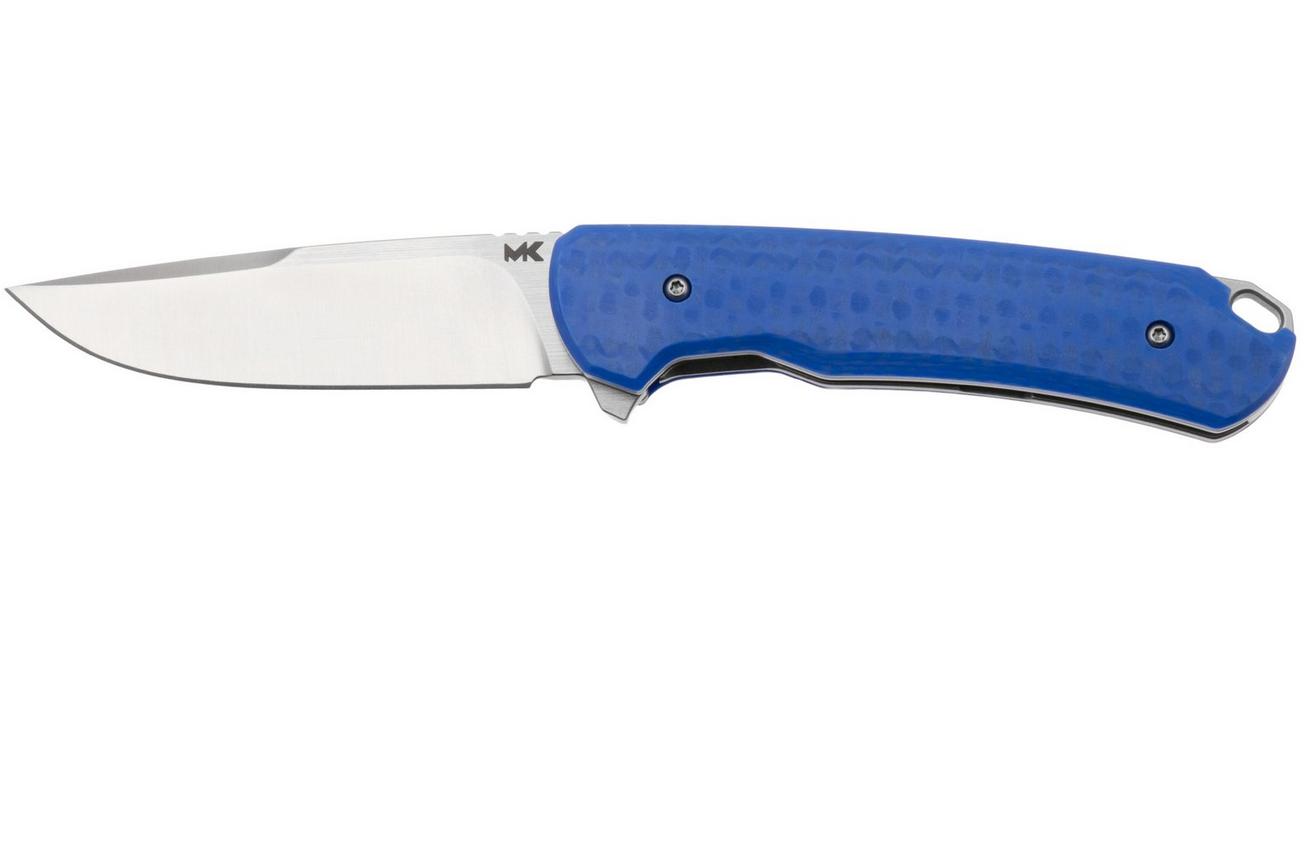 MK Knives & Tools Humbler Skyline 02F.BP002, Satin CPM MagnaCut, Blue CarbonTex G10 zakmes