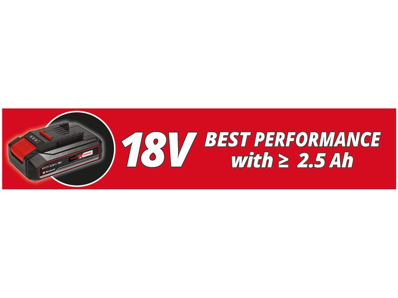 Einhell Professional Akku-Winkelschleifer AXXIO 18/125 Q So Helfer bei Arbeiten in Werkstatt, Haus und Garage, mit Quick fix nut