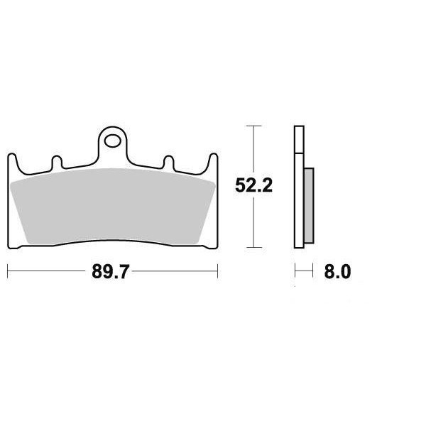 Sifam - Plaquettes de frein S1093N