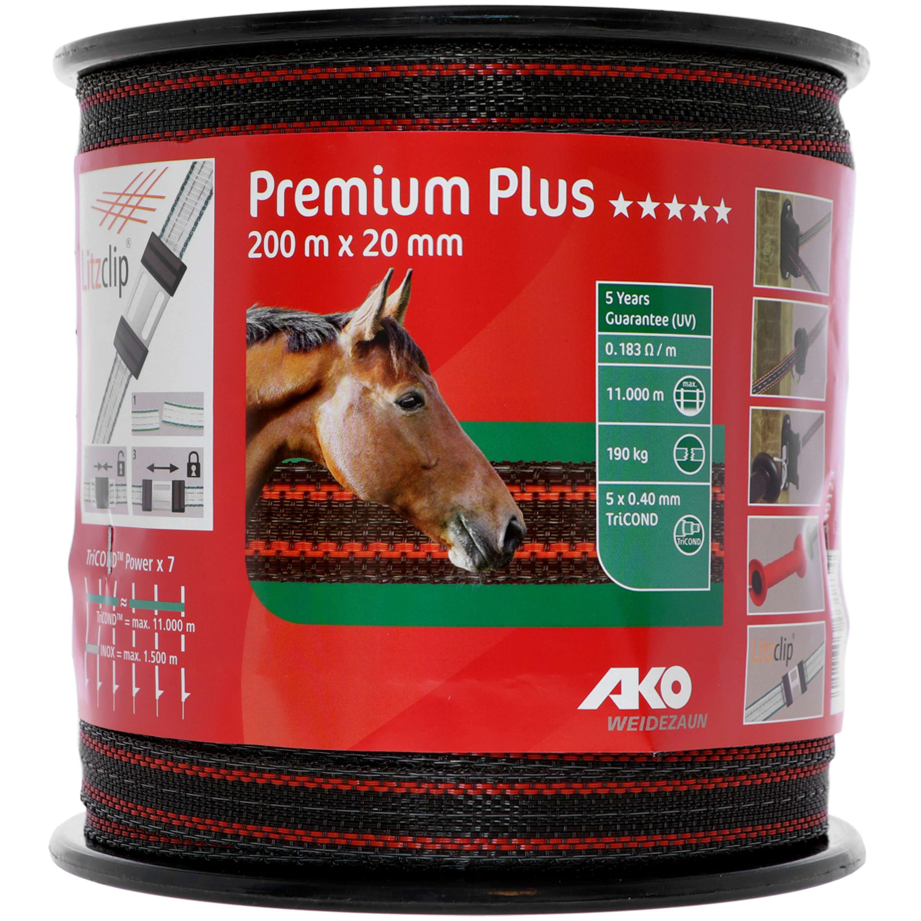 Ako Premium Plus Lint Bruin/Oranje
